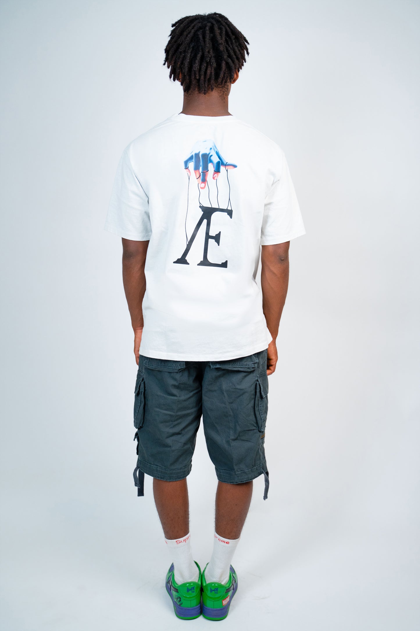 ManipulÆtion T-shirt Ice Grey