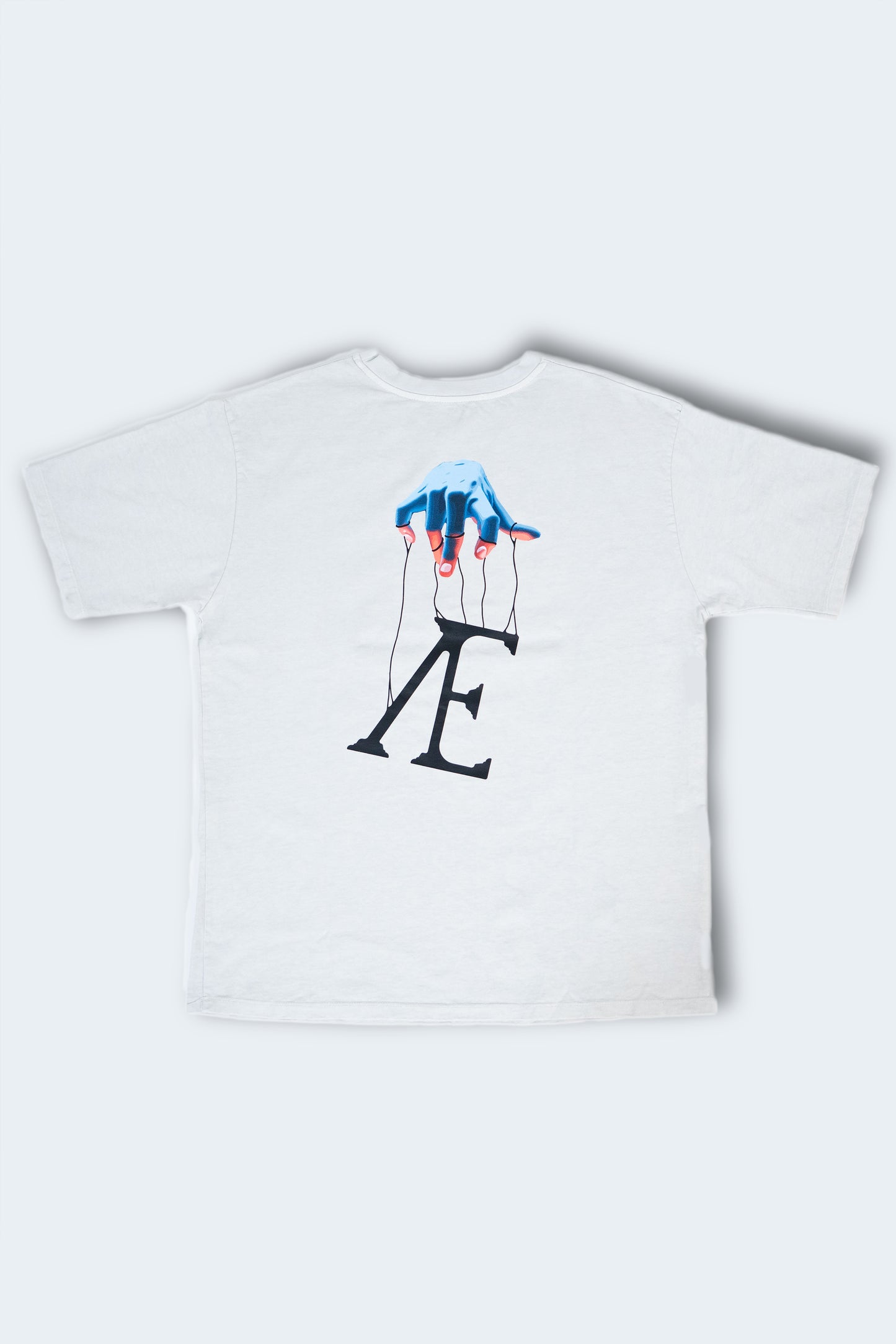 ManipulÆtion T-shirt Ice Grey