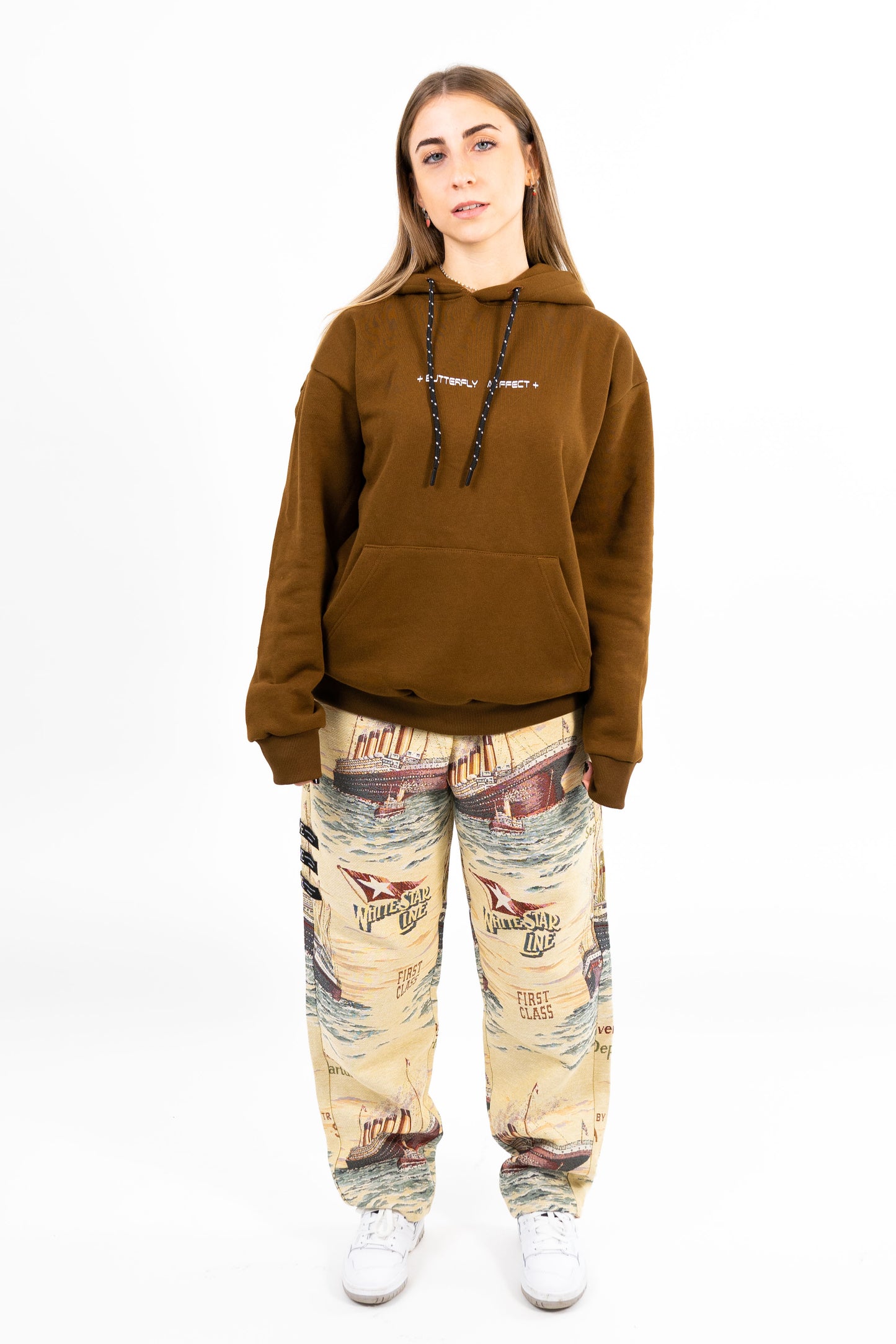 Butterfly Æffect Mocha Hoodie