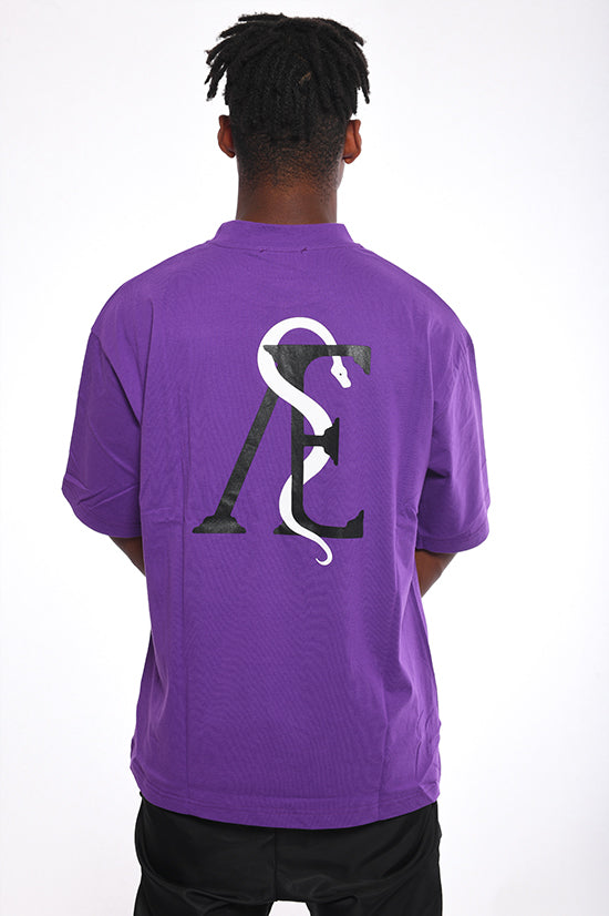 Never trusted SnÆkes Amethyst tee