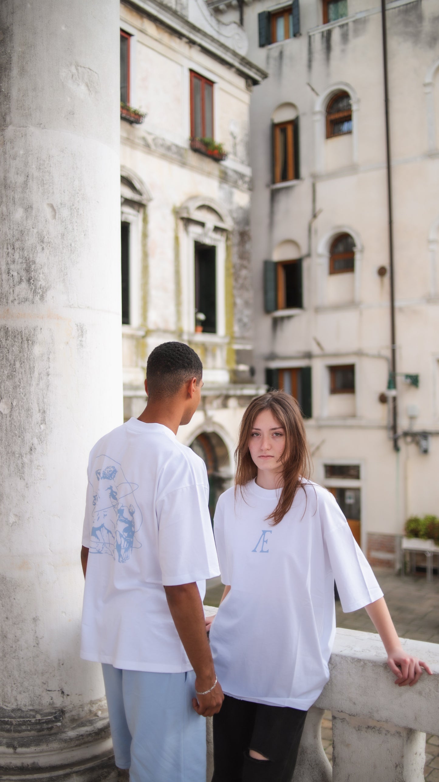 ÆIMAN FD White Tee