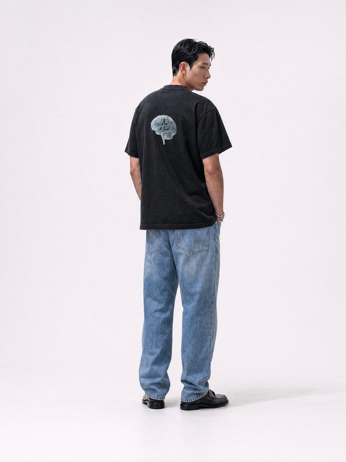 Unlock It: Braeinpower | Black Oversized Tee