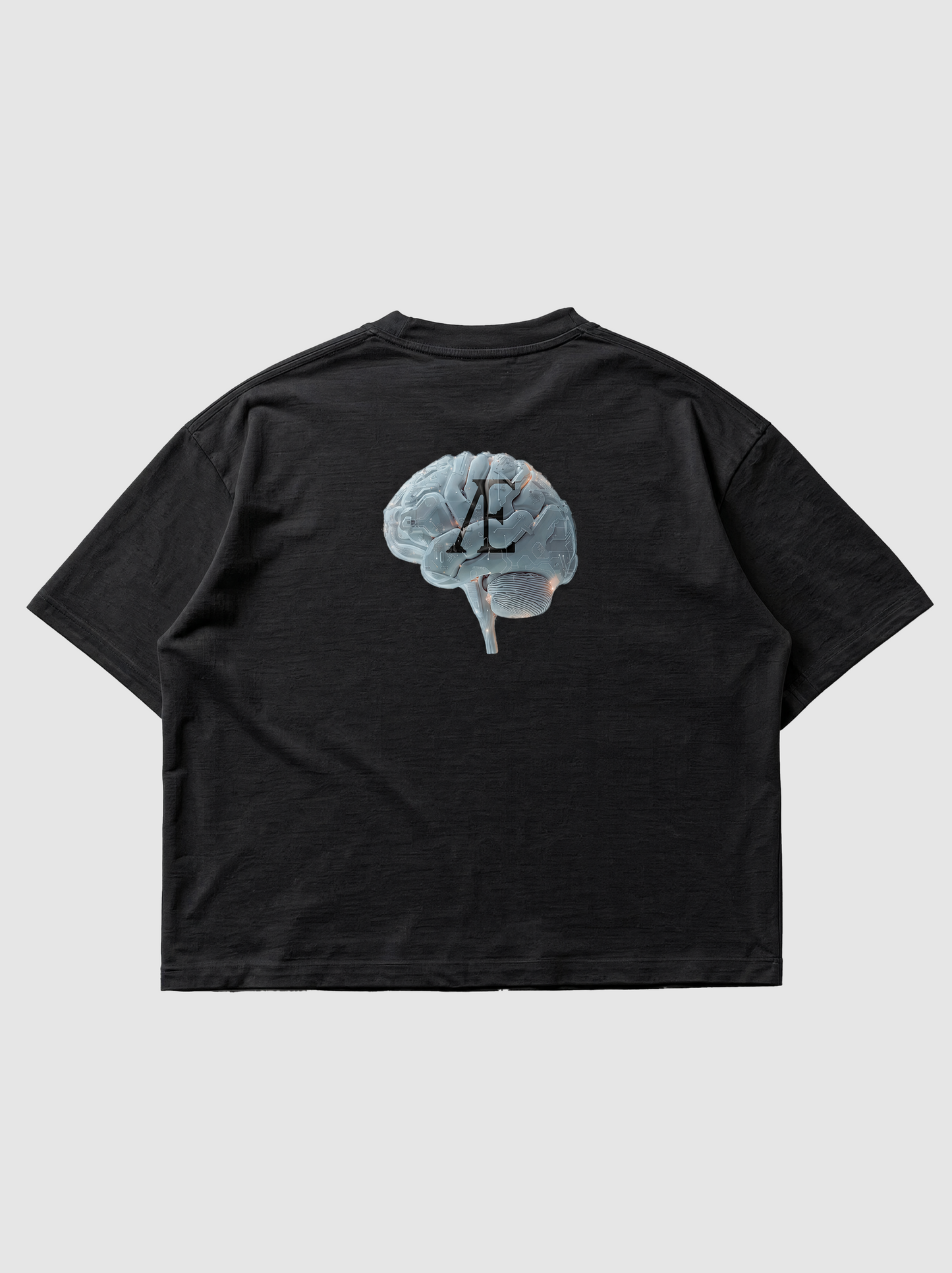 Unlock It: Braeinpower | Black Oversized Tee