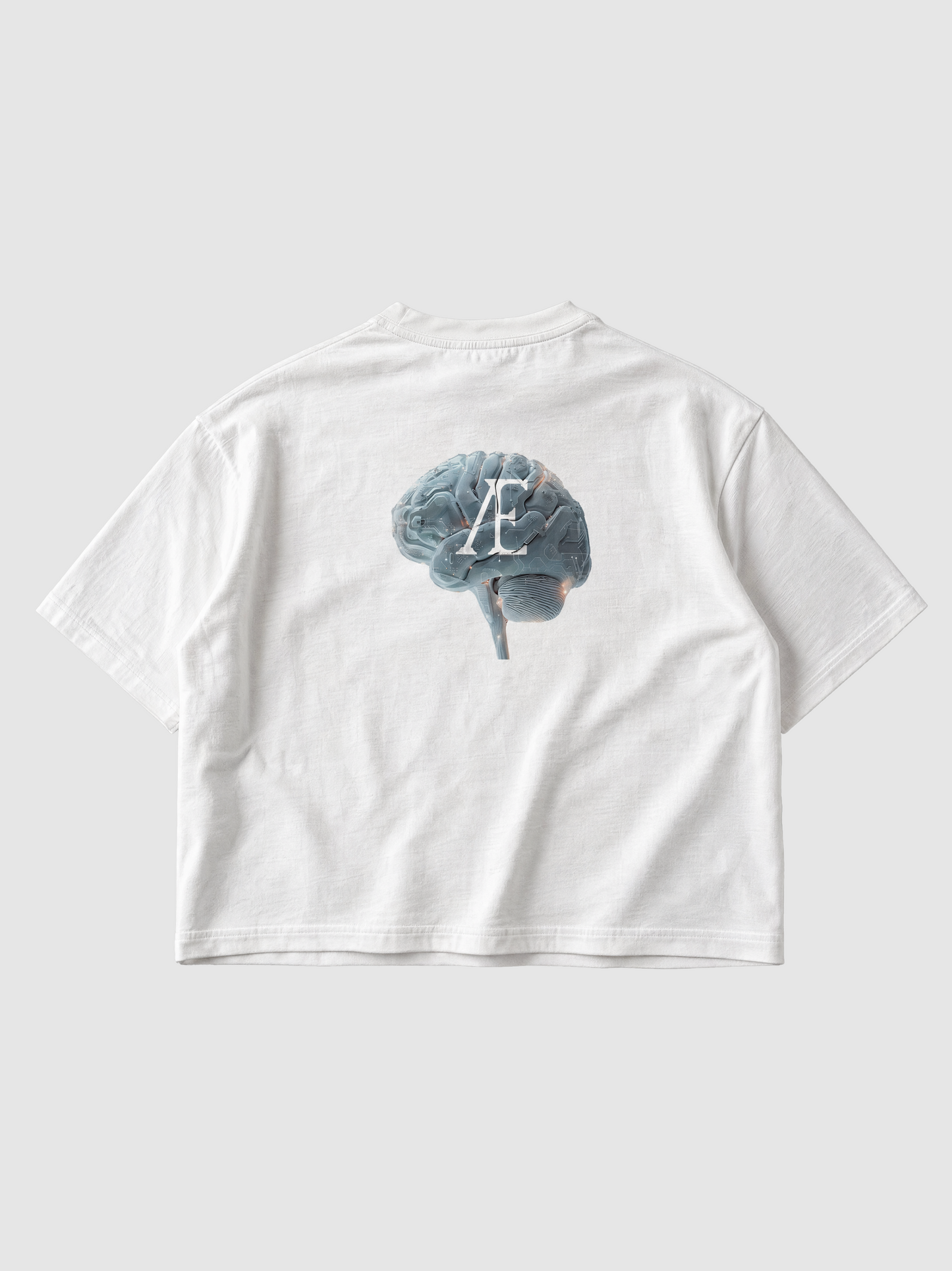 Unlock It: Braeinpower | White Oversized Tee
